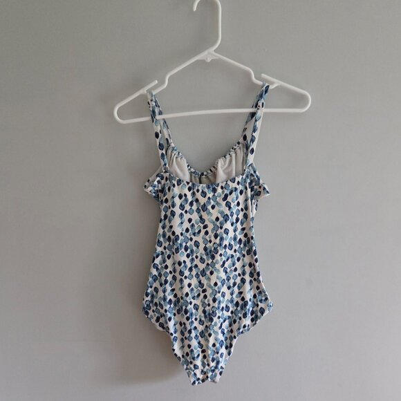 Niptuck Swim Womans One Piece Blue and White Swimsuit - Picture 2 of 6